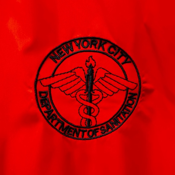 OnlyNY Reversible DSNY Bomber Jacket Size Medium - Picture 7 of 8